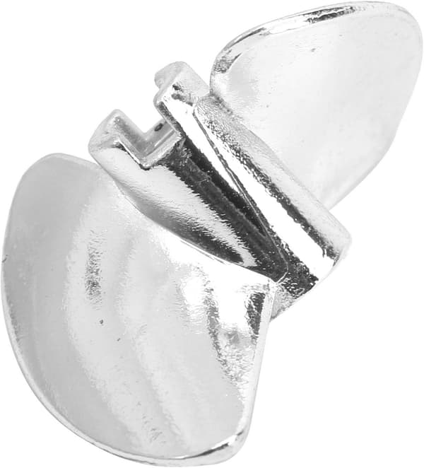 RC-båtpropell, 35 mm RC-båt 2-bladig propell som passar FeiLun FT016 FT007 FT012 FT009 FT011 FT010 FT016 Propeller (Silver S) Silver S