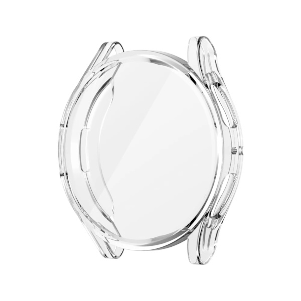 Etui til Samsung Galaxy Watch 4 5 6 40 mm 44 mm Cover Dækning Silikon TPU Bumper Skærmbeskyttelse Fuld Tilbehør Transparent Galaxy Watch4 5 44mm