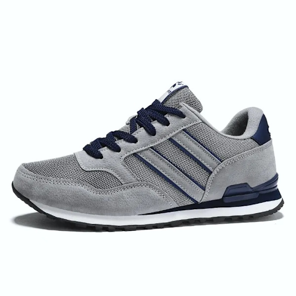 Avslappede skinnsko for menn, pustende joggesko for menn, flate sko for menn, høy kvalitet, Zapatillas