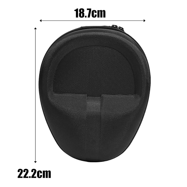 Universal Hovedtelefon Etui Til Sony Wh-1000Xm4 Mdr-Zx100 Wh-Ch720n Headset Opbevaringspose Hardshell Hovedtelefoner G Pungæske C-Mini Sort(7.5cm)