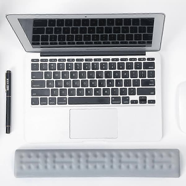 Ergonomisk tastatur håndleddsstøtte musematte minneskum håndleddsstøtte for datamaskin C rosa_max