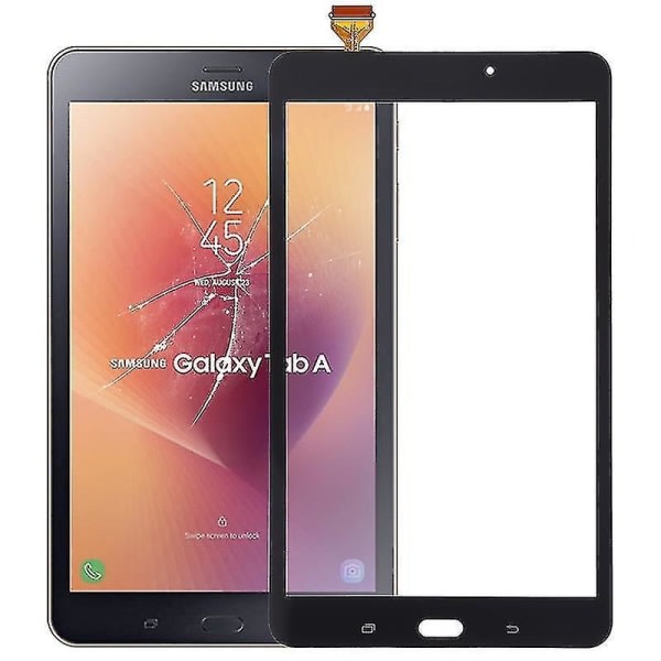 CQBB Pekpanel för Galaxy Tab A 8.0 / T380 (WIFI-version) (svart)