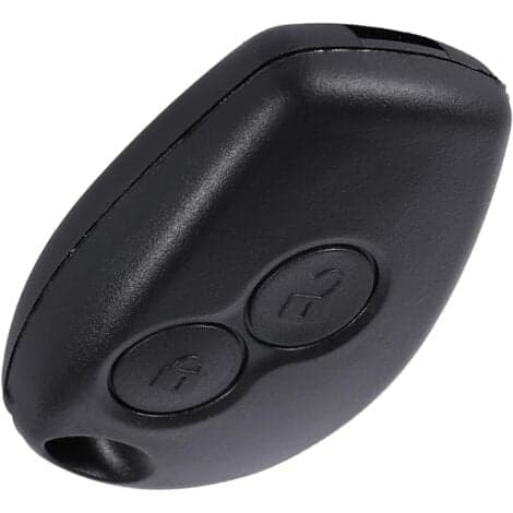 Nøglehus 2 Knapper uden Blad Kompatibelt med Renault Clio 3, Twingo 2, Master 3, Kangoo 2—max
