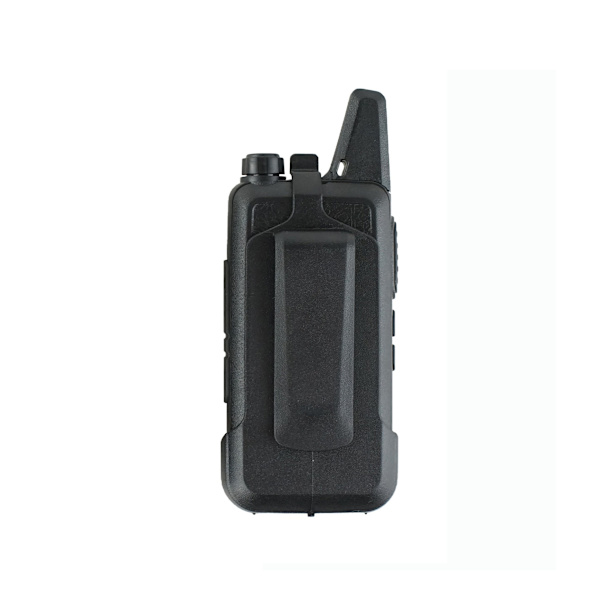 2st Baofeng VT-C2 UHF Vandring Mini Walkie Talkie 2 Watt Mini Walkie Talkie till julklapp Svart