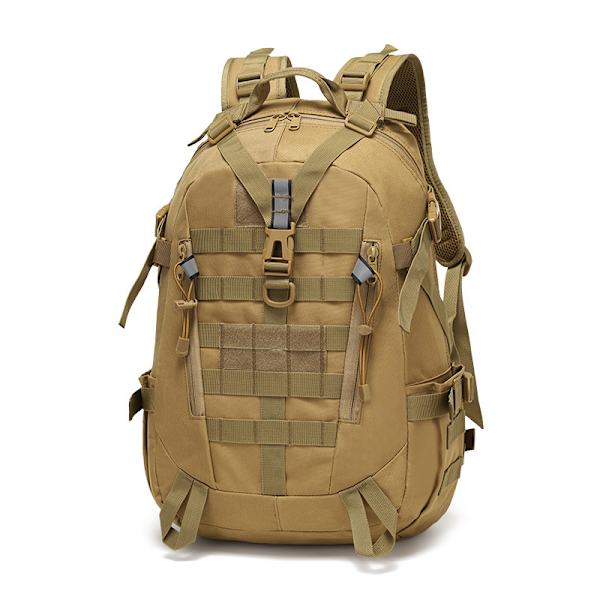 I lager Grossist Utomhus Taktik Ryggsäck Sport Ryggsäck Vattenavvisande Rivtålig Ryggsäck Vandringsutrustning Army Green