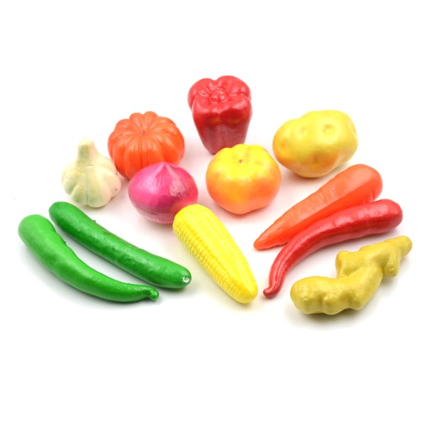 12:a verklighetstrogna konstgjorda plast frukt grönsaker kök hem Fruits SQBB