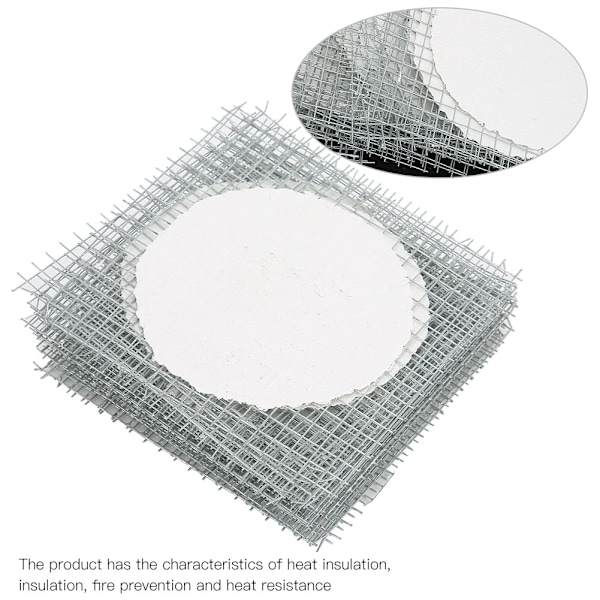 20 pcs Asbestos Net Experimental Heating Aid Laboratory Insulation Accessories 150x150mm