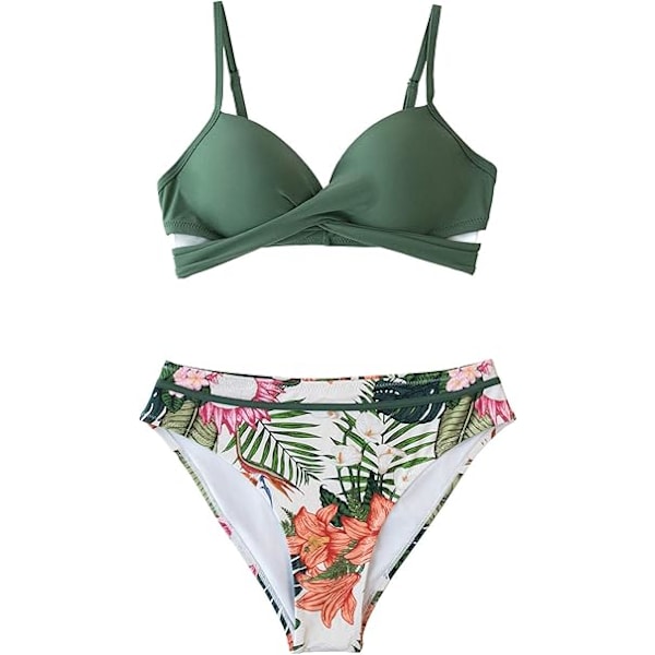 Dam Thong Set, Sage Green, Strand, Inomhus Simning, L