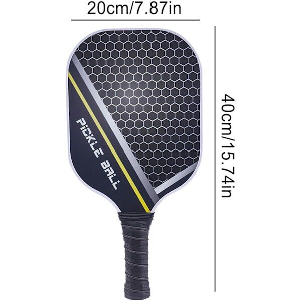 Pickleball Racket Set, Halksäkra Strandsporteracketer för Träning