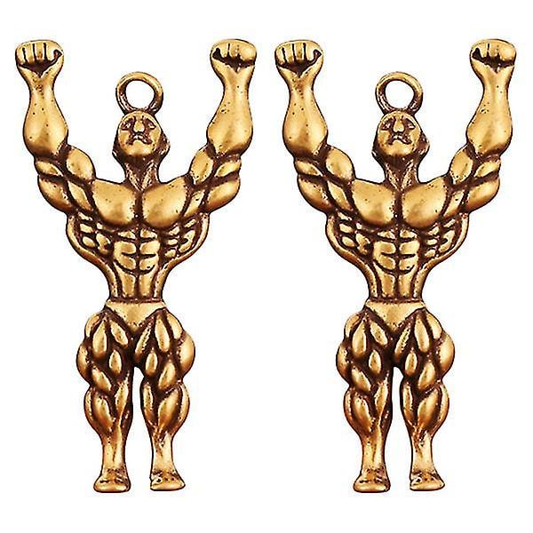 Nøkkelringholder Muscle Man Ornament Muscle Men Nøkkelring