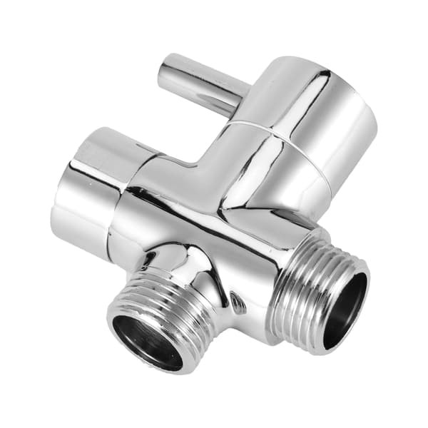 3-veis kranomleder ventil baderom dusjdeler for håndholdt dusjhode fast sprayhode G1/2 vannseparator A_max