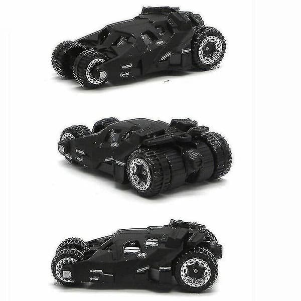 Sett med 6 Batmobile lekebiler i metall_max