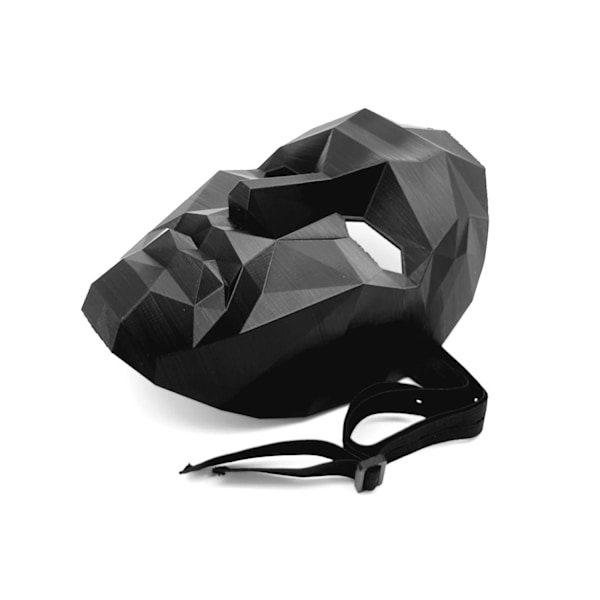 Squid Game Front Man Boss cospay Halloween-maske Svart L Black L