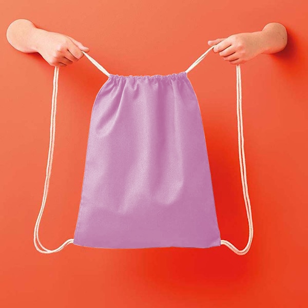 Nutshell Gymnastikpose med snøre Lyserød/Naturfarvet Light Pink/Natural One Size