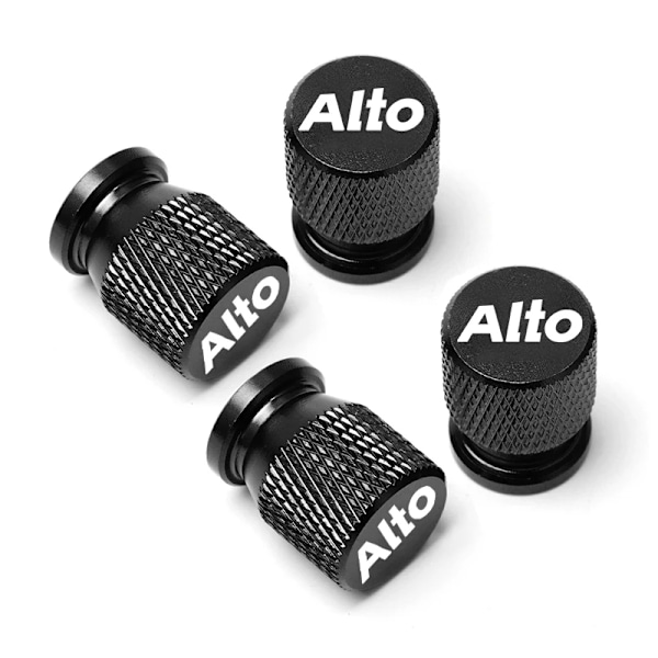 För Suzuki Alto Bilhjul Ventile Caps Däck Stem Täcker Airdust Vattentäta Tillbehör silver2