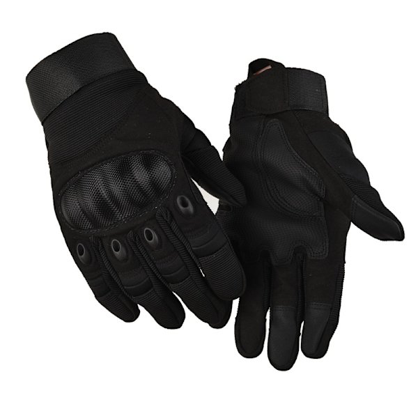 L-Tyg Case Full Finger Z Brun Motorcykelhandskar Pekskärm