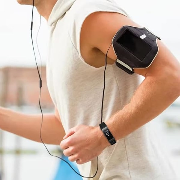 2 stk elastisk nylon kompatibel med Fitbit Inspire 3/Inspire 2/ Inspire/Inspire HR/Inspire Ace 2/ Inspire Ace 3
