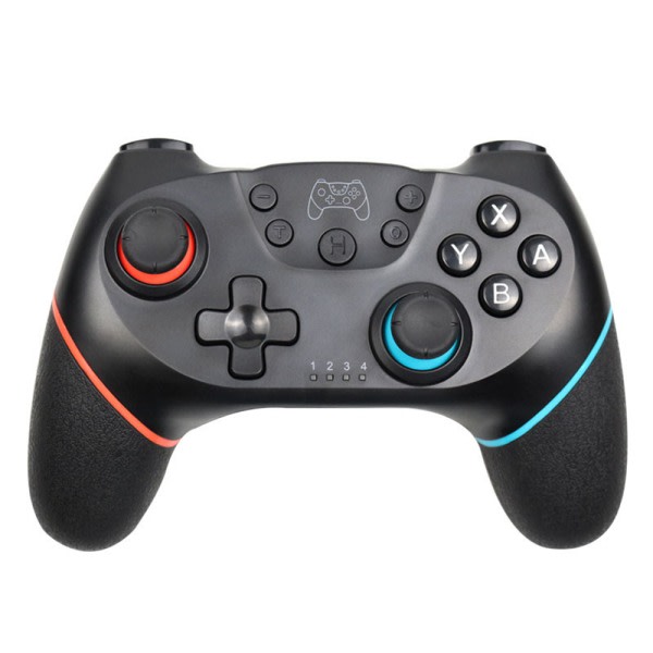 CQBB Fjärrstyrd Gamepad Joystick, trådlös Switch Controller kompatibel med Switch-röd och blå