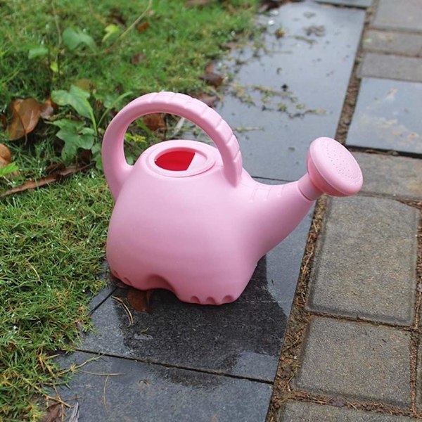 Vedenkastelukannu söpöjä elefanttilapsia Vedenkeitin sisä- ja ulkokäyttöön Puutarhakastelukannu Kastelukannu 1,5L vedenkastelukannu Rosa