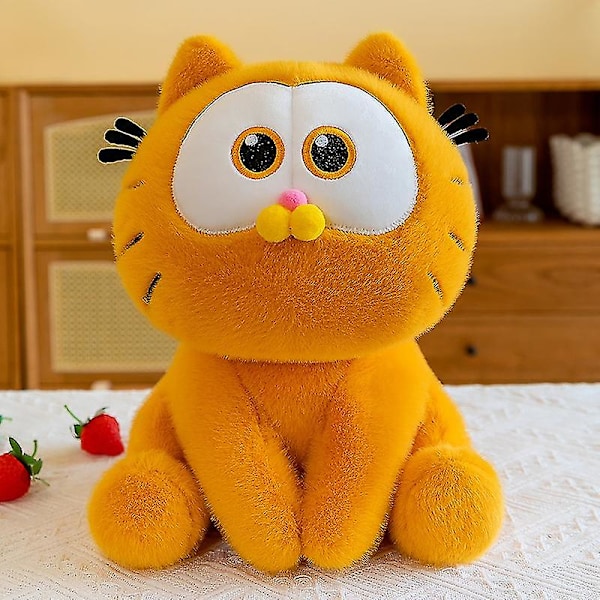 Garfield plyschdocka barnens födelsedagspresent kuddedocka europeisk mink sittande version - 25 cm 25 cm