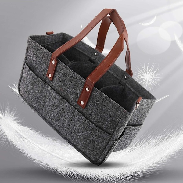 Babyble Caddy Organizer Holder Brusekurv Børneværelse Opbevaringsbeholder Bilopbevaringskurv Servietter Legetøj