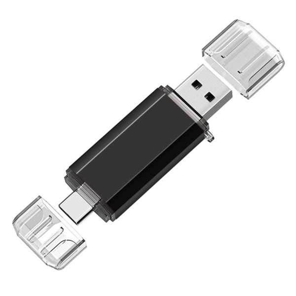 USB minne 64 GB, dubbel flash-enhet 2-i-1