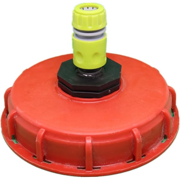 IBC-säiliön kansi 163 mm IBC-säiliösovitin CAP Ton-ämpäriadapter med tuuletusreiällä ulkotiloihin