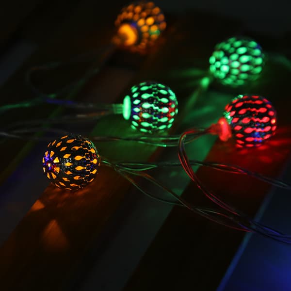 5m 40 LED-boll ljusslinga för sovrum gräsmatta landskap_max