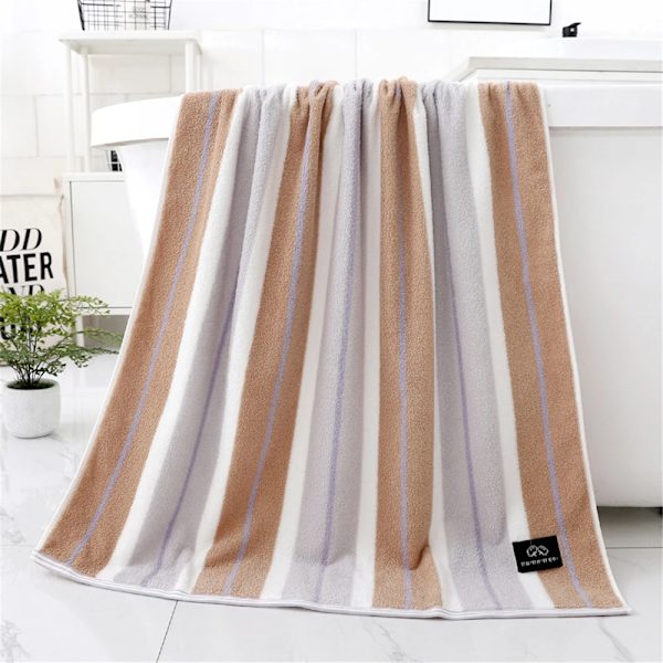 Randig 100% bomull Vuxen Ansiktshandduk Badhandduk för män kvinnor 70*140 34*74 Hög kvalitet gratis frakt 3 70x140 cm