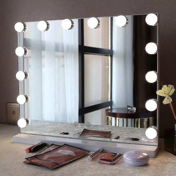 CQBB Makeup Mirror Led Glödlampor Kit För Sminkbord Vägglampa