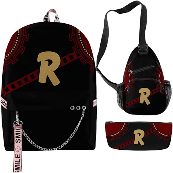 My Hero Academia Ryggsekk og Skoleveske er egnet for unge studenter og 3 unisex-modeller