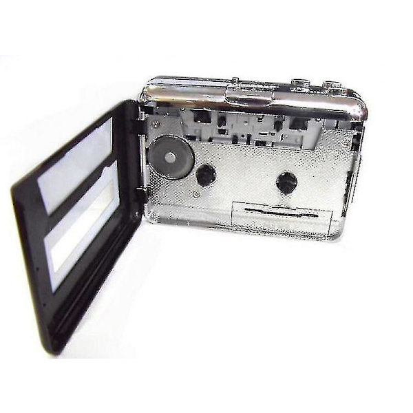 Bærbar kassetteafspiller & walkman lydkassettebånd til mp3-konverter, konverter walkman-kassette til mp3 via USB, båndafspiller til kassette