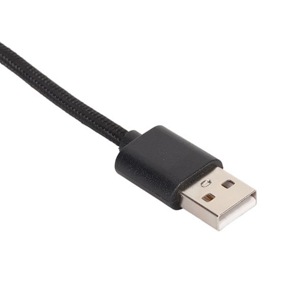Nopean latauksen nylon-latauskaapeli Xbox Seriesille, USB Type-C, latauskaapeli LED-ilmaisimella PS5:lle, 9,8 jalkaa