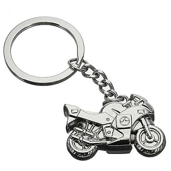 Metall Motorcykel nyckelring nyckelring Söt kreativ gåva Sport nyckelring gåva