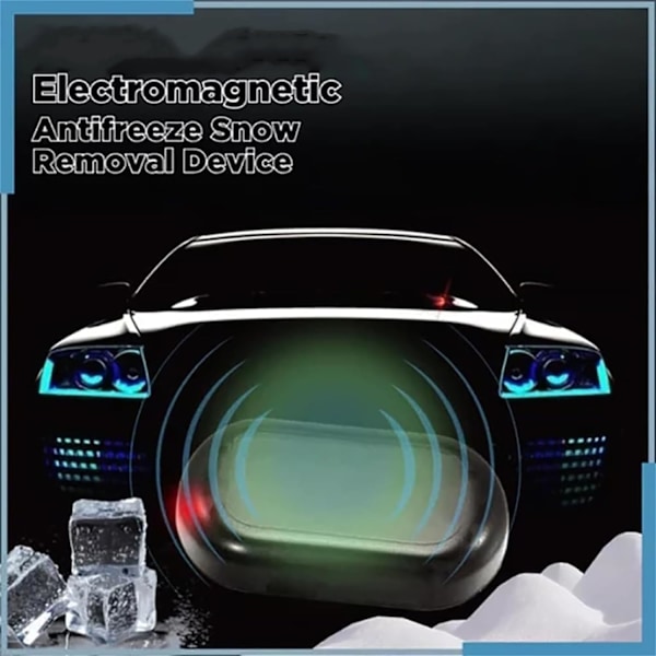 Elektromagnetisk Bildeicer, Mikrobølge Snøfjerningsenhet (2 stk) 2 pcs