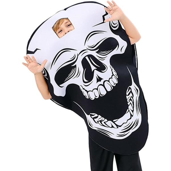 Halloween Skelett kostym, Skelett kostym Barn | Skelettoutfit för barn, Klädsel, rollspelsförråd, semesterkläder, Cosplay-dräkt för pojkflicka S
