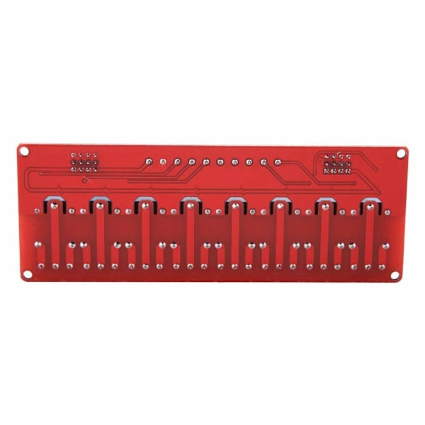 8-kanals relämodul reläbräda med optokopplare lågnivåutlösare expansionsbräda för Arduino 5V/12V/24V (24V)