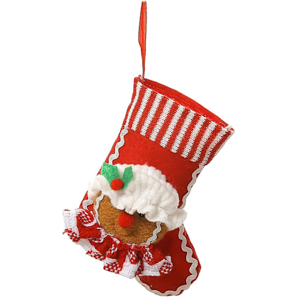 Juledekorasjoner - Juleposer, Pepperkake-mann juleposer, Søte peisdekorasjoner, Juletrær, Utendørs soverom, Julegran, Sengedør, Fest Damer