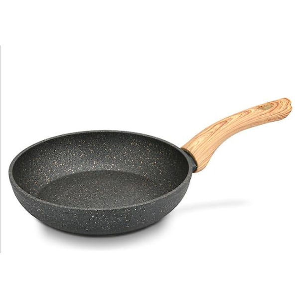 Nonstick Stegepande Ægpande Omeletpande, Nonstick Køkkenredskaber Granitbelægning, sort