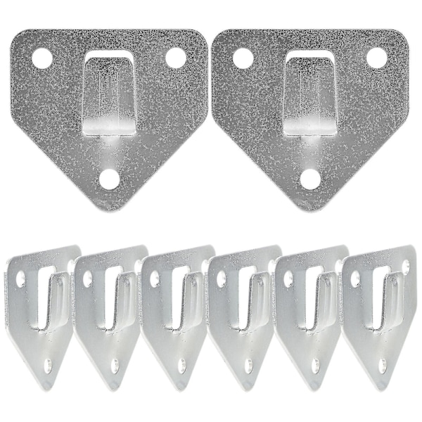 8 stk. Vægmonteret brandslukkerkrog Heavy Duty Brandslukkerbeslag Holder Som Vist As Shown 6.2X6.2cm