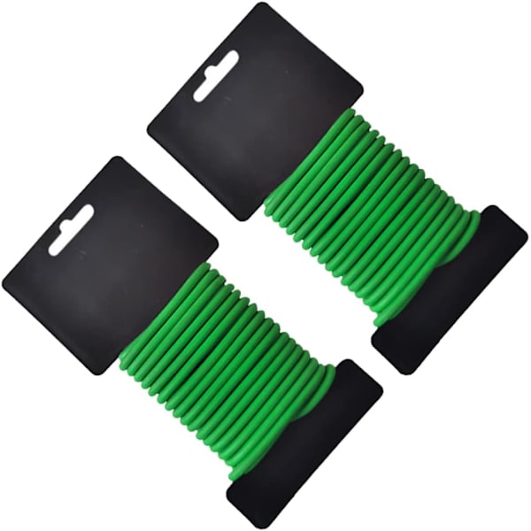 Have Twist Ties Soft Havearbejde Twist Wire Plant Support til klatreplanter Buske 2stk 3,5 mm*8m Twist Ties