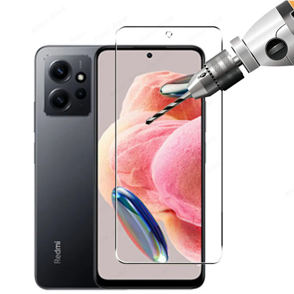 4in1 Härdat Glas För Xiaomi Redmi Note 12 5G Skärmskydd