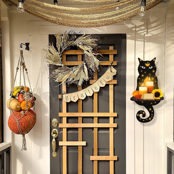 3D Halloween Lysestake Silikonform for DIY Teelysholder og Veggdekorasjon