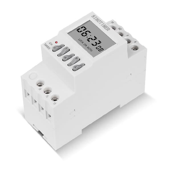 Digitalt astronomisk timerrelæ indendørs timer med astronomisk ur 220V-max