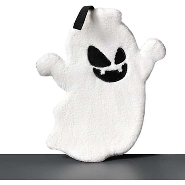 Halloween-henkinen keittiöpyyhe, 9x7 tuumaa, koristeellinen ripustettava pyyhe keittiöön/kylpyhuoneeseen schrecklicher Geist