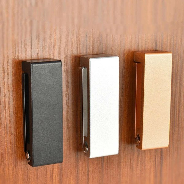 Hörlurshållare Väggmonterad Hörlurshållare Fällbar Stativhållare i Aluminiumlegering Hörlurar Display Ställhållare Krokar