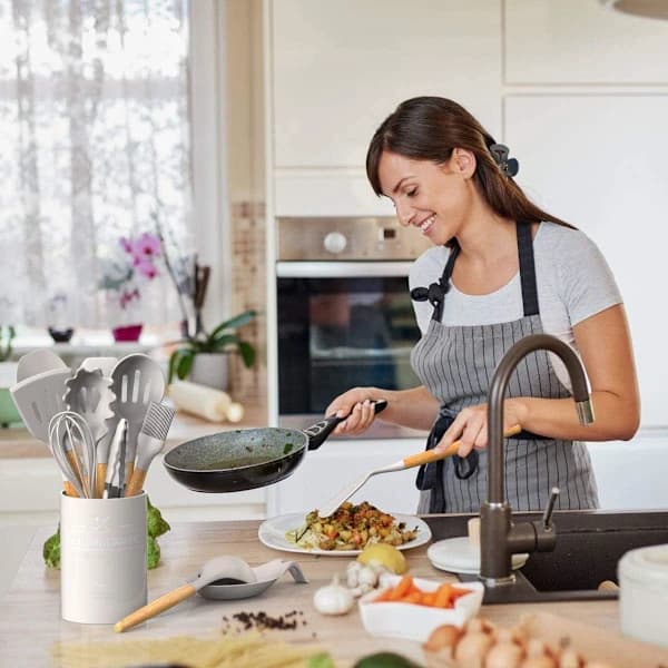 Köksredskapsset, 24 delar, non-stick silikon – max