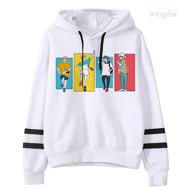 Unisex Jujutsu Kaisen Anime Yuji Itadori Hupparit Herr Harajuku Gojo Satoru Kawaii Manga Graafinen Streetwear Huppareita Paita 15500 Aasian XL