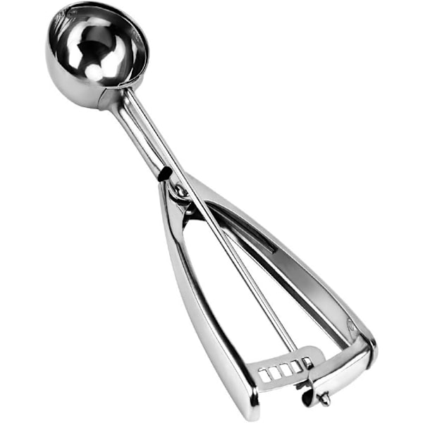 Middels stor kakeskje i 18/8 rustfritt stål for baking, holdbar deigskje (1,5 ss) # 40