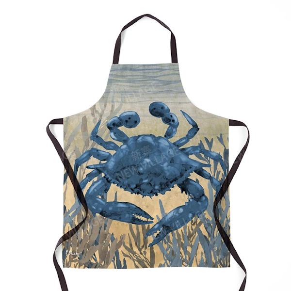 Estetisk Kvinnors Förkläden Barns Vattentät Servitris Arbete Förkläde Original Olje Resistent Hawaiian St Förkläden Mode 2307-bttwq-0000320- 38X47CM(S)